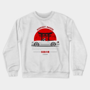 Tuner White NB Miata Roadster JDM Crewneck Sweatshirt